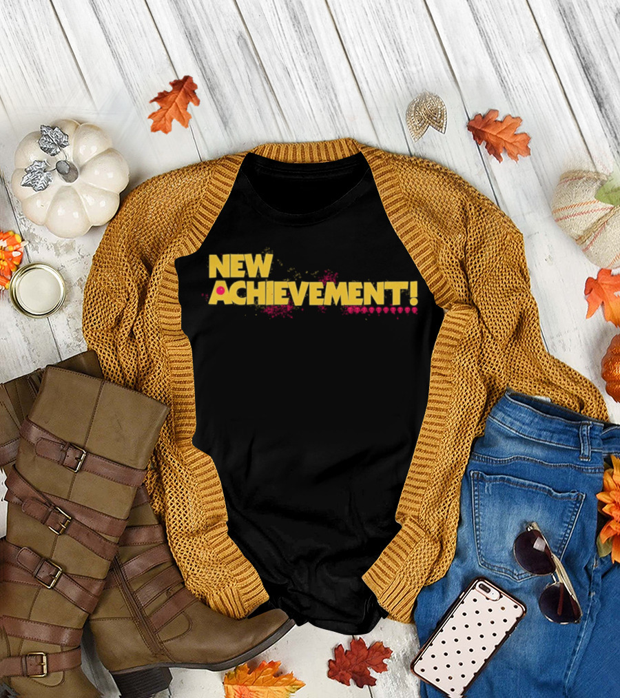 New Achievement Skulls Vibrant Splatter T-Shirt