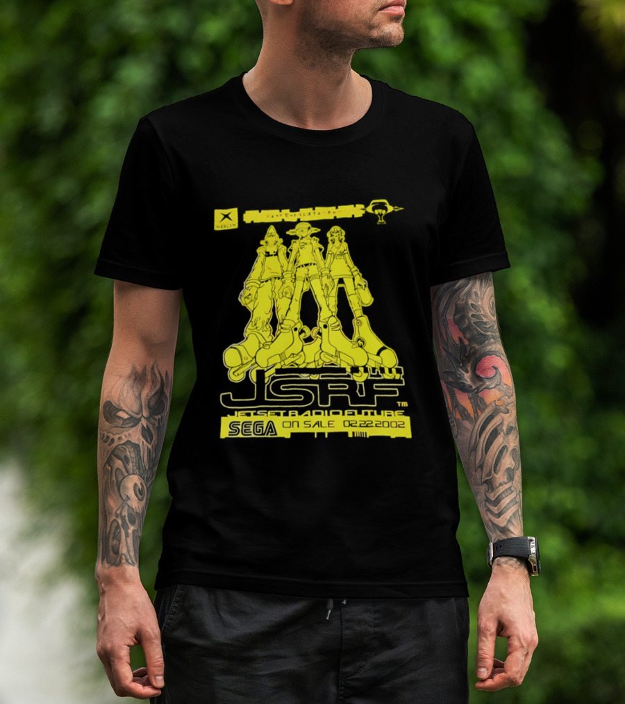 Jet Set Radio Future JSRF SEGA Xbox 2002 T-Shirt