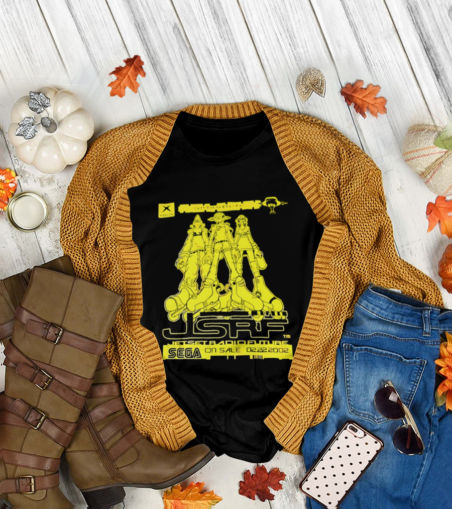 Jet Set Radio Future JSRF SEGA Xbox 2002 T-Shirt