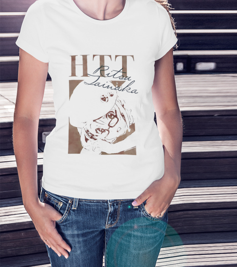 HTT Ritsu Tainaka Anime Character K On! Series T-Shirt