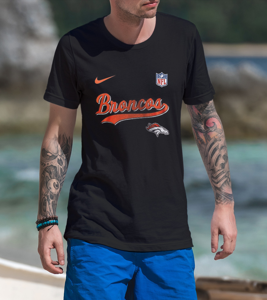 Denver Broncos Nike NFL 250th USA T-Shirt