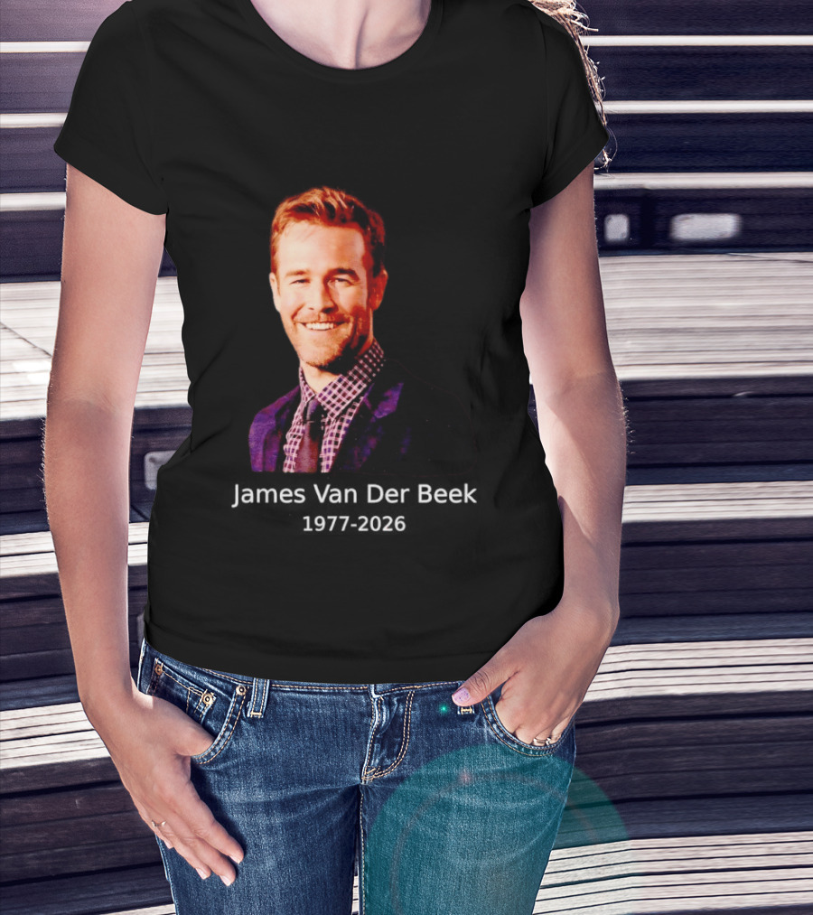 RIP James Van Der Beek James Vanderbeek T-Shirt