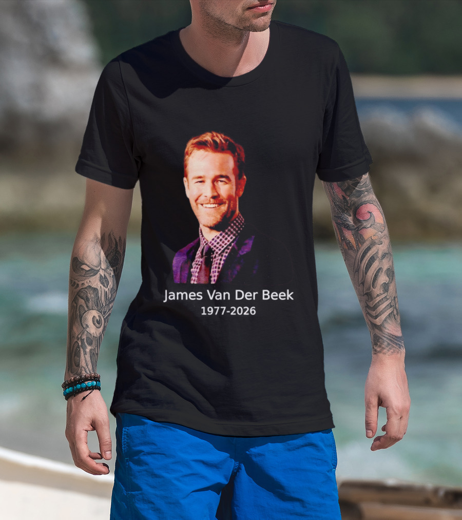 RIP James Van Der Beek James Vanderbeek T-Shirt