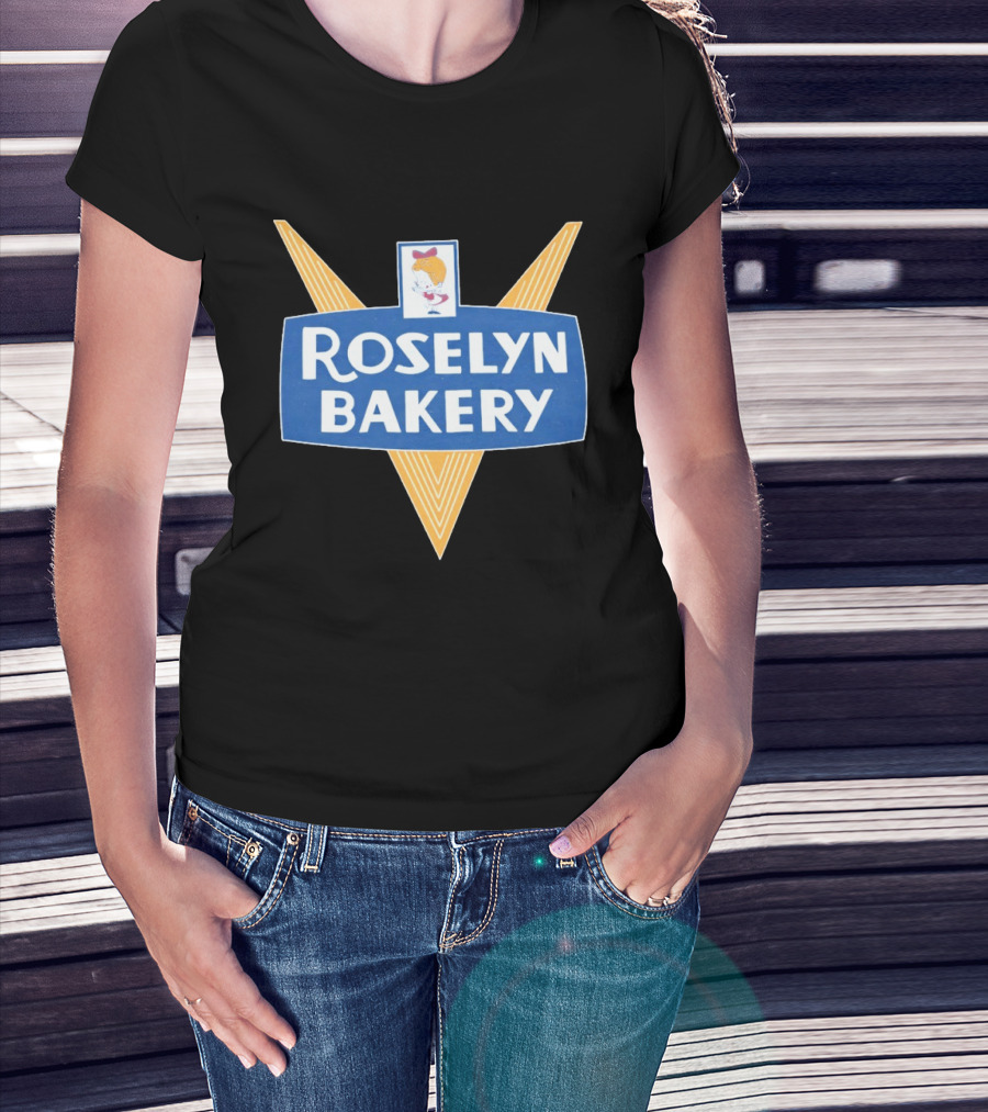 Roselyn Bakery Vintage Logo With Iconic Girl Chef T-Shirt