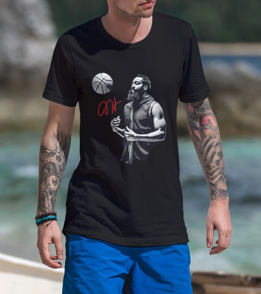 James Harden Basketball Cleveland Cavaliers T-Shirt
