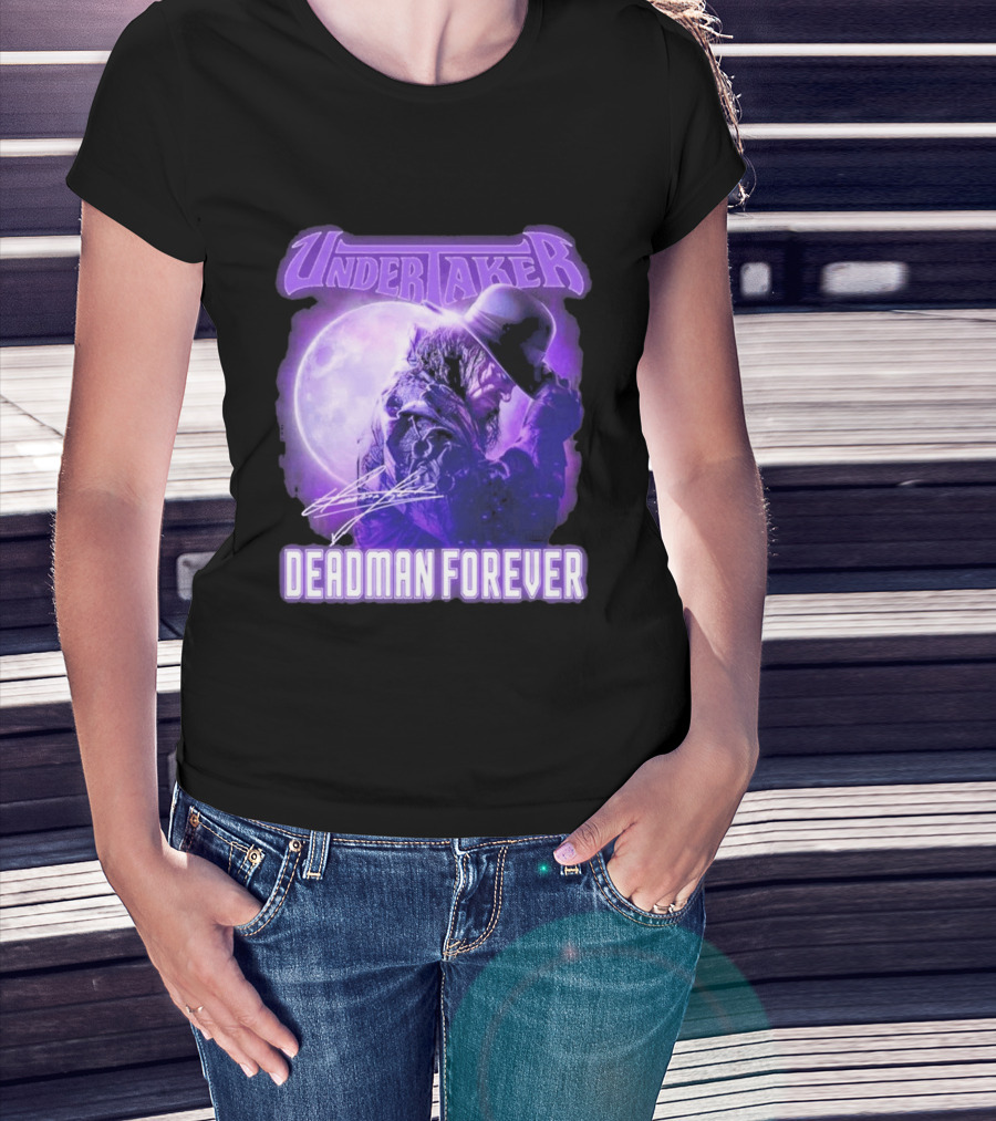 Undertaker Deadman Forever Purple Moon T-Shirt