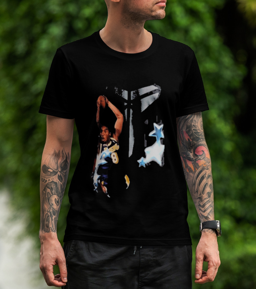 Kobe Bryant Black Mamba 8 First All Star Game Iconic Dunk Stars T-Shirt
