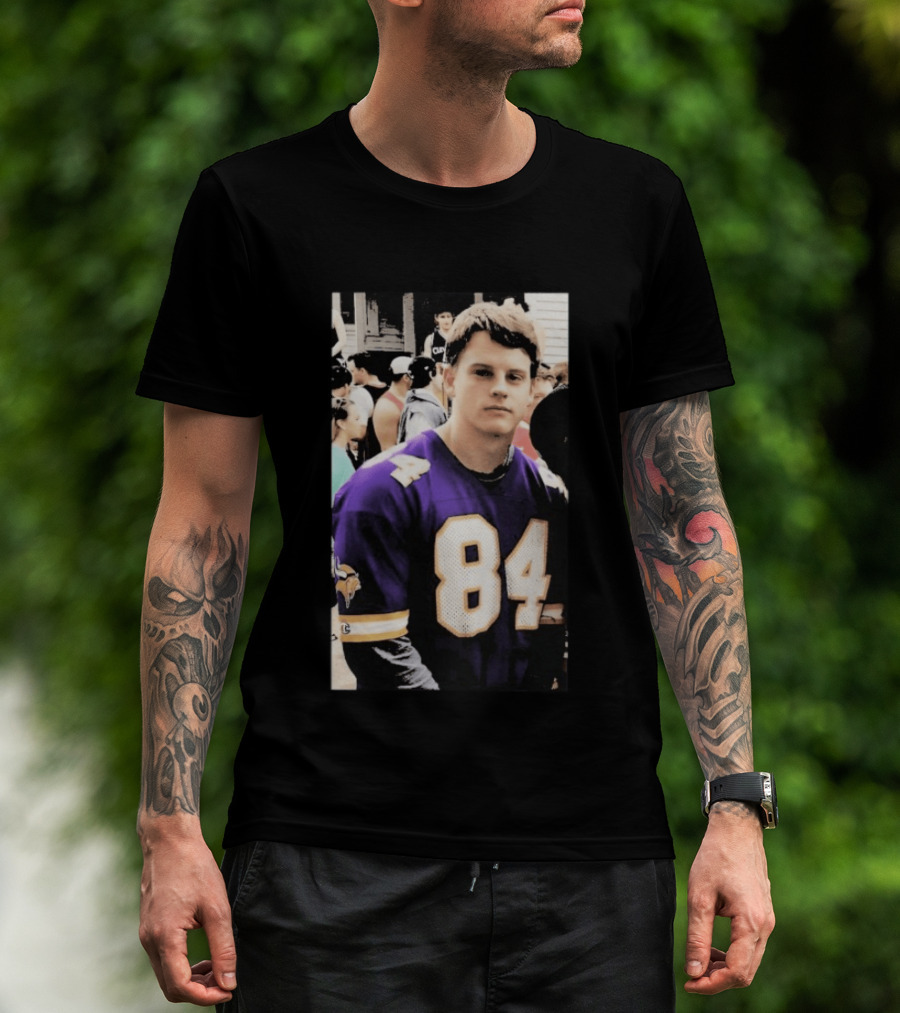 Minnesota Vikings Joey 84 Skol Purple Football Jersey T-Shirt