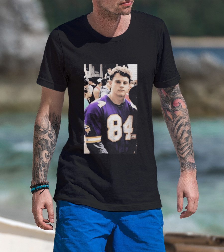 Minnesota Vikings Joey 84 Skol Purple Football Jersey T-Shirt