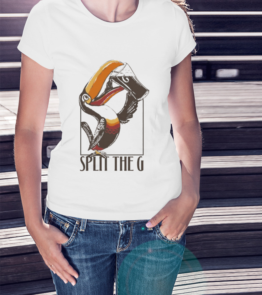 Split The G Toucan Guinness Pint T-Shirt