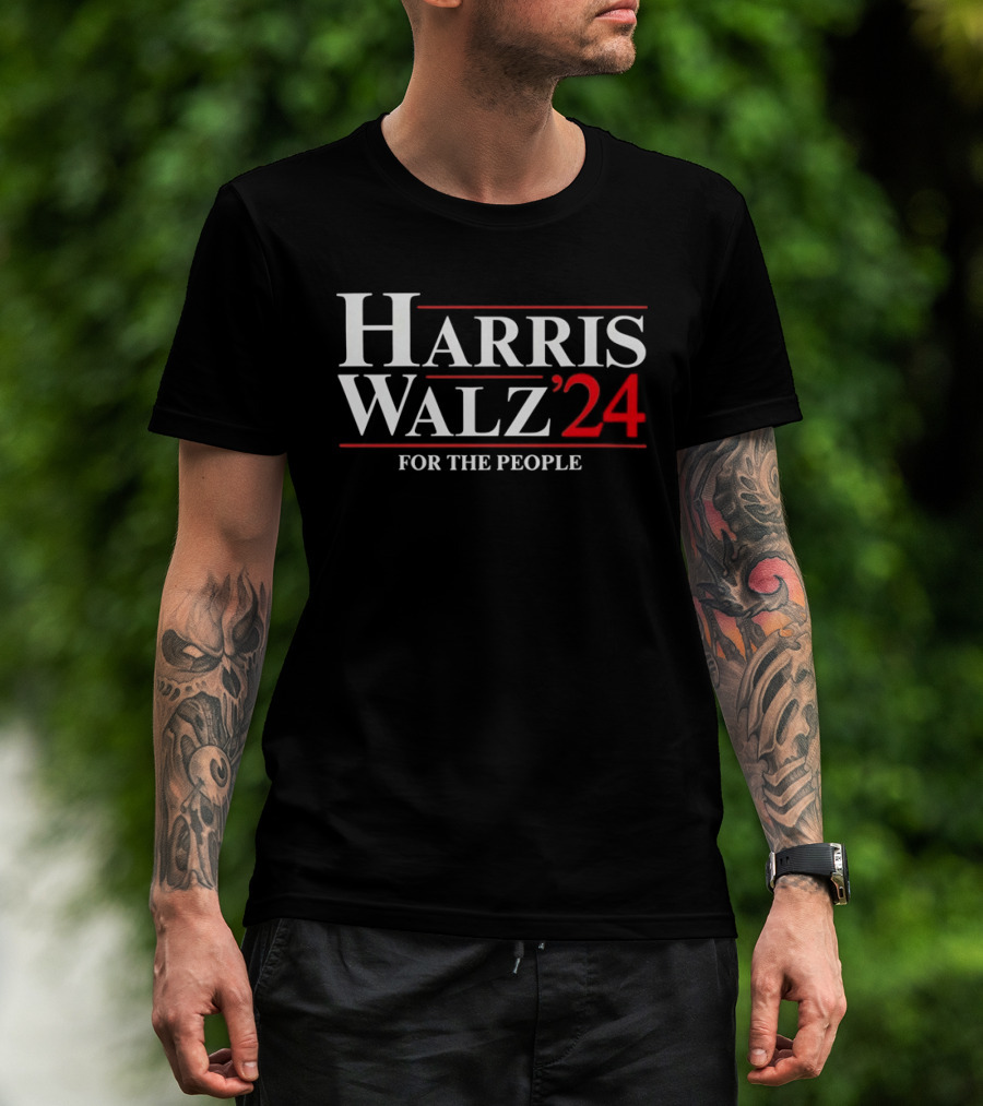 Harris Walz 24 For The People T-Shirt