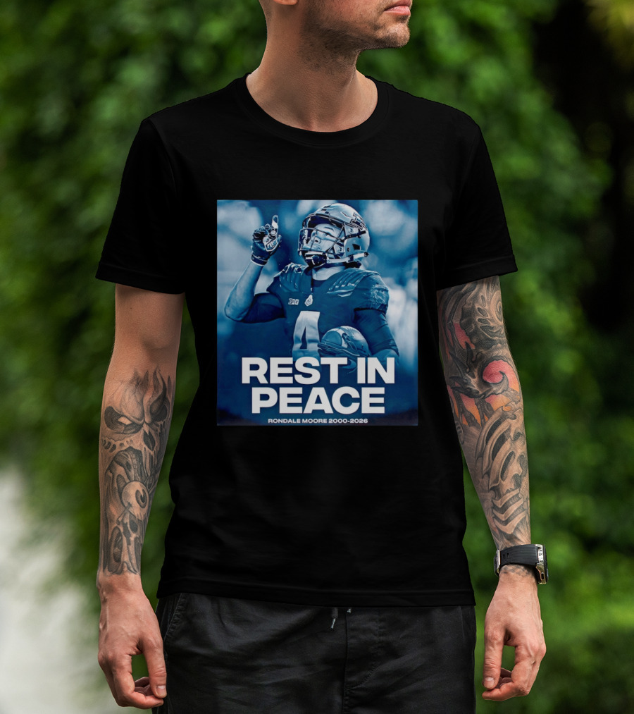 Rondale Moore Rest In Peace 2000 2026 Football T-Shirt