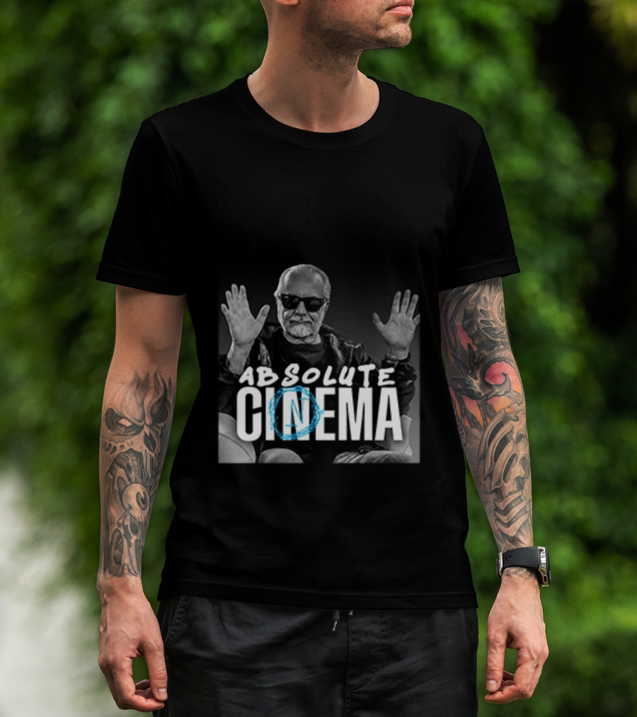 Aurelio De Laurentiis Absolute Cinema Hands Up T-Shirt