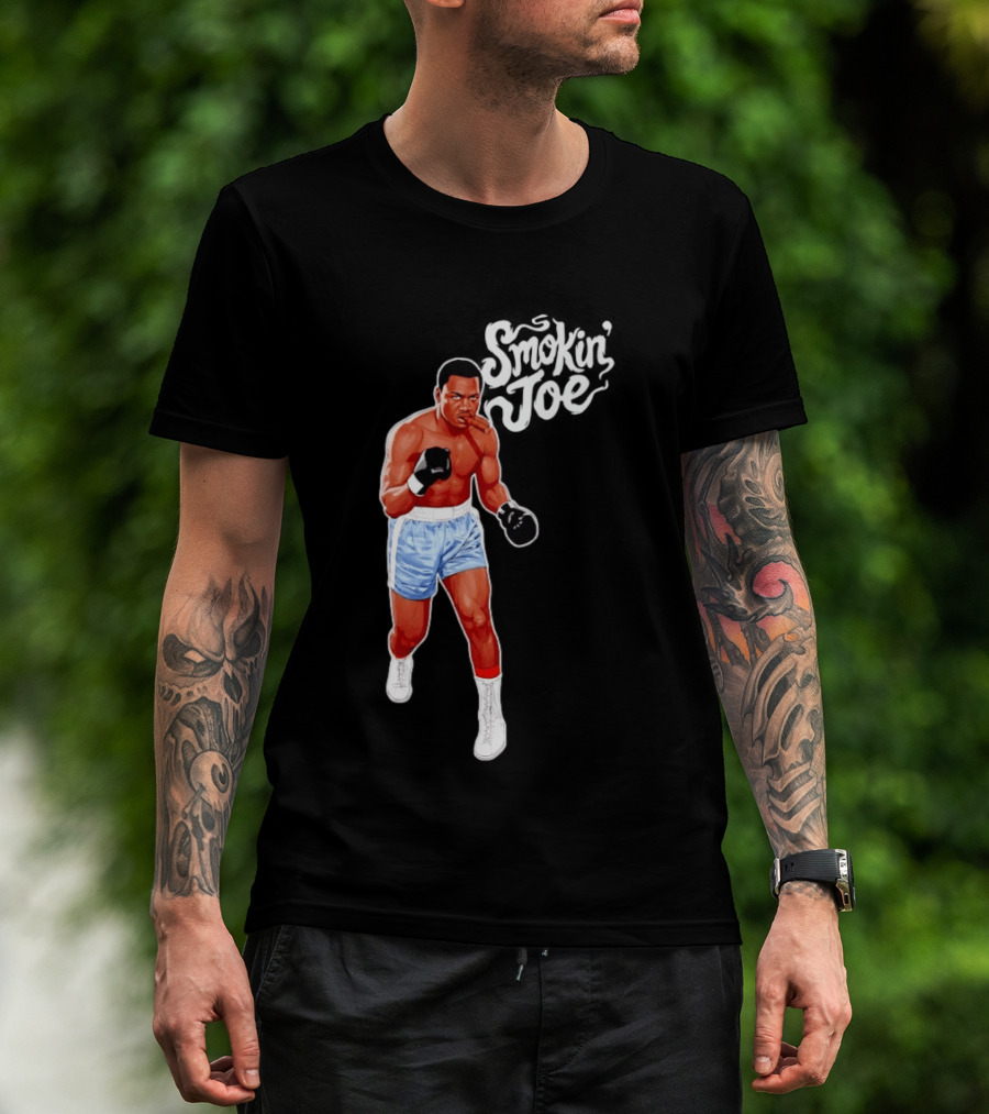 Joe Frazier Smokin' Joe Boxing Legend Historic Fighter T-Shirt