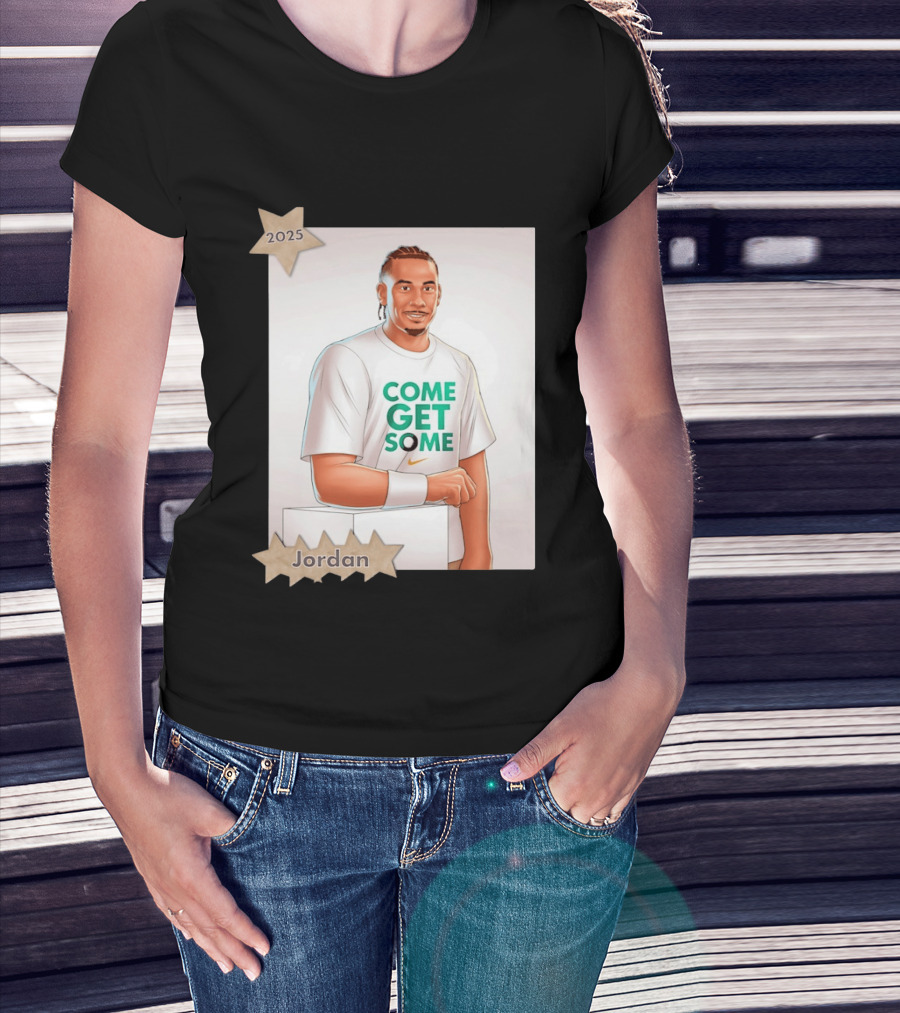 Jordan Love 2025 Come Get Some Green Bay Packers T-Shirt
