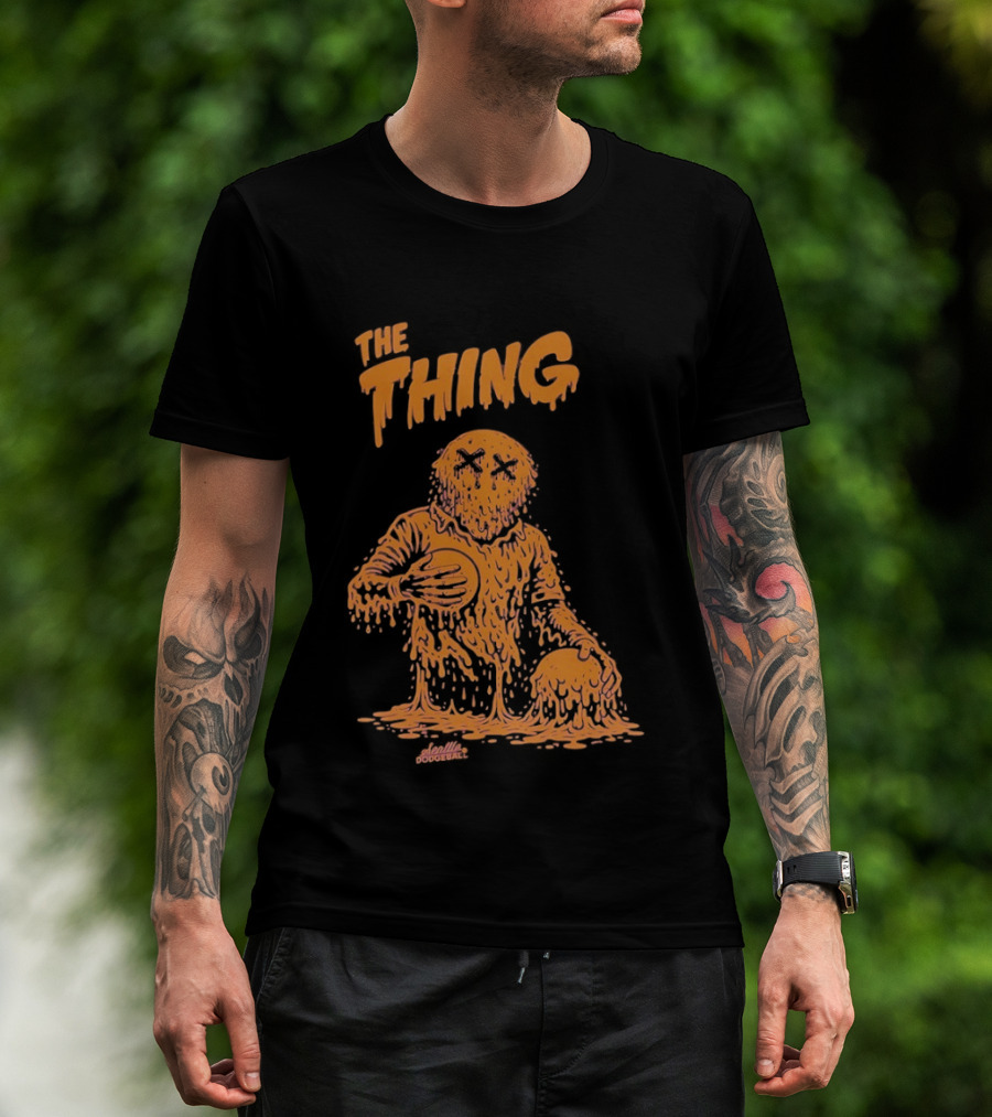 The Thing Creepy Dodgeball Creature Horror T-Shirt