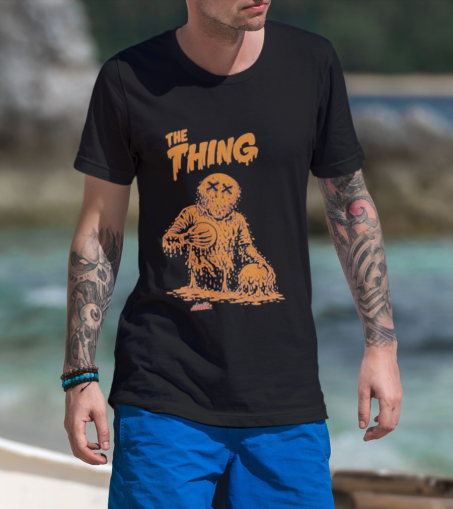 The Thing Creepy Dodgeball Creature Horror T-Shirt