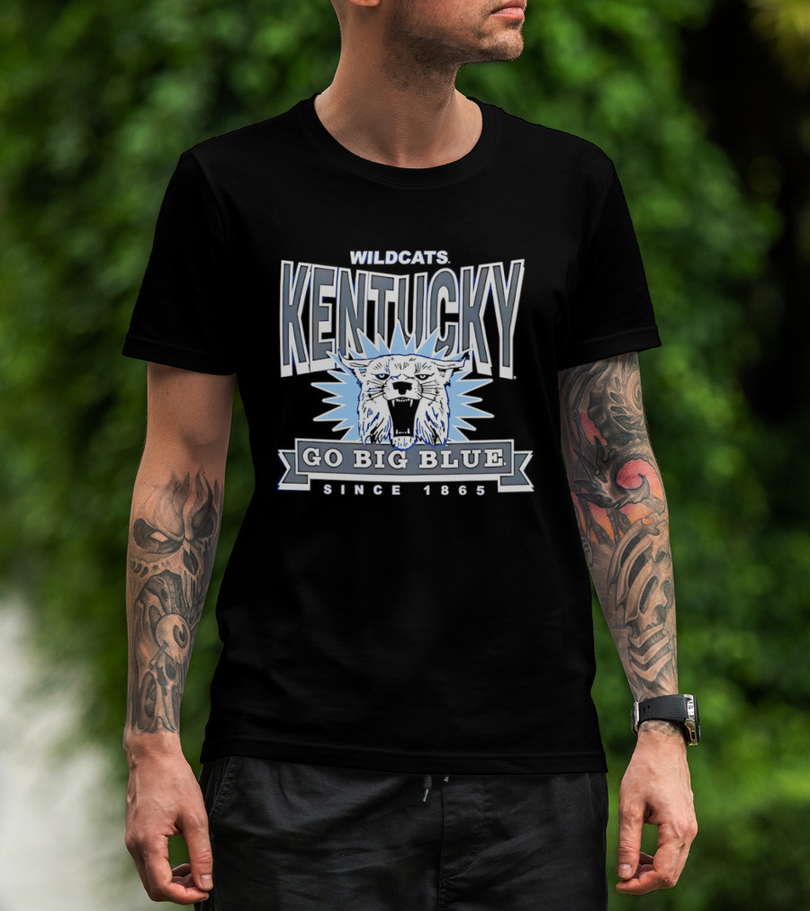 Kentucky Wildcats Go Big Blue Since 1865 Wildcat T-Shirt