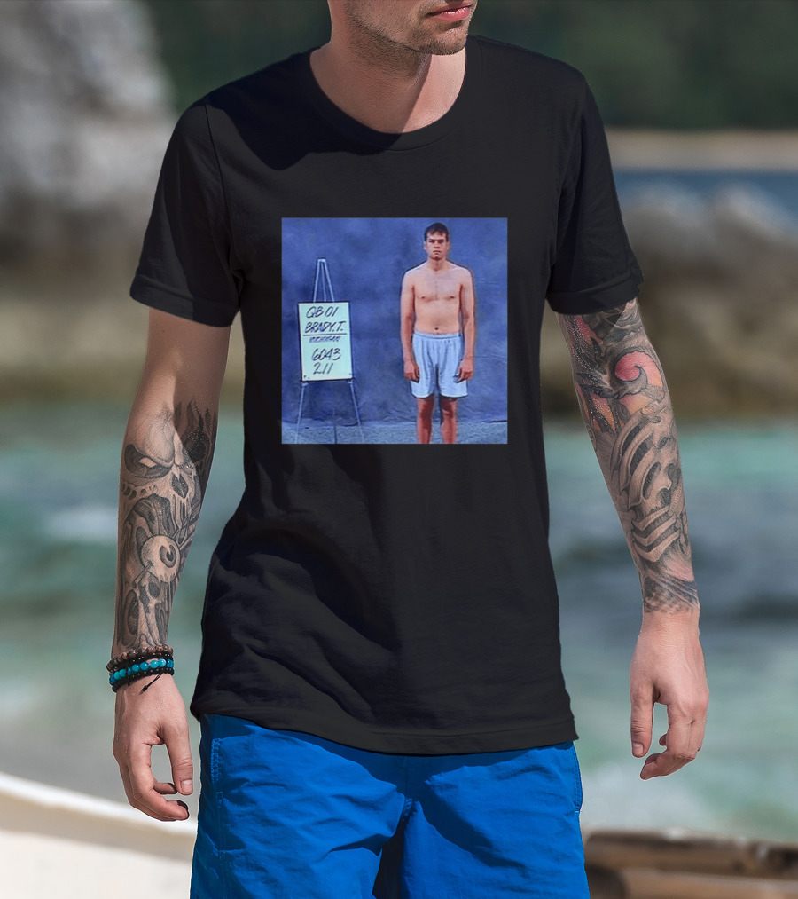 QB 01 Brady Combine Photo 6'04'' 211 T-Shirt