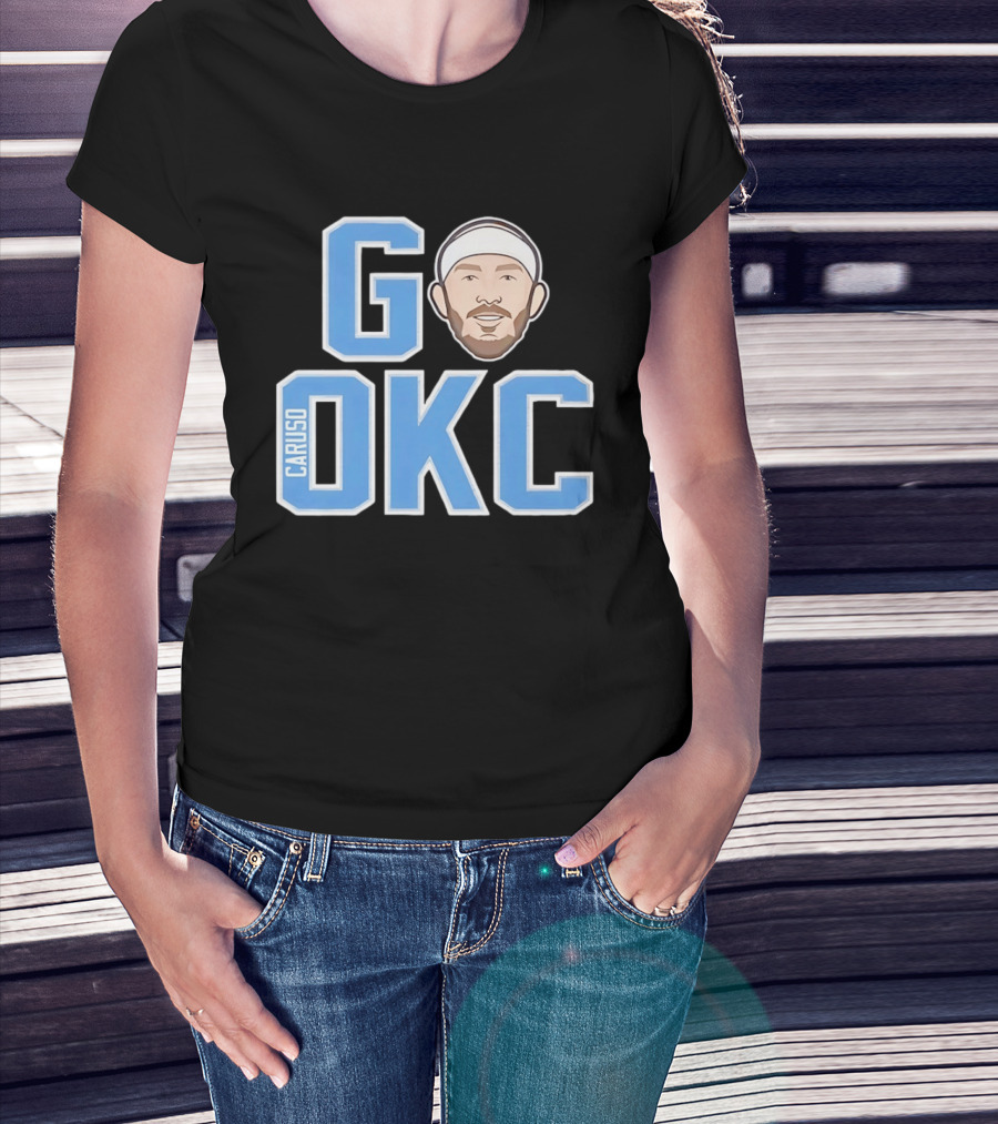 Go OKC Alex Caruso Oklahoma City Thunder T-Shirt