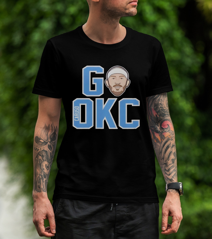 Go OKC Alex Caruso Oklahoma City Thunder T-Shirt