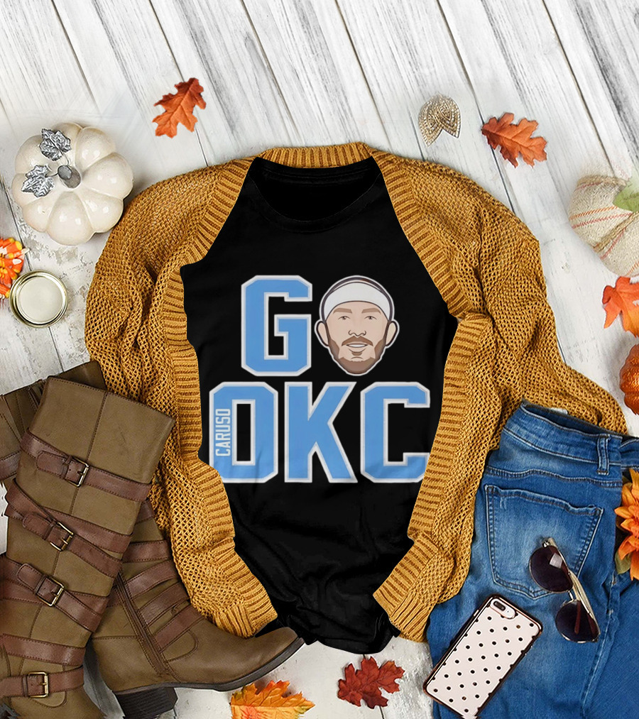 Go OKC Alex Caruso Oklahoma City Thunder T-Shirt
