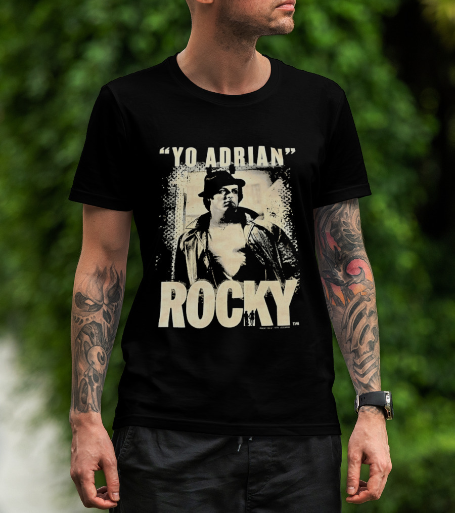 Yo Adrian Rocky Balboa Retro Movie T-Shirt