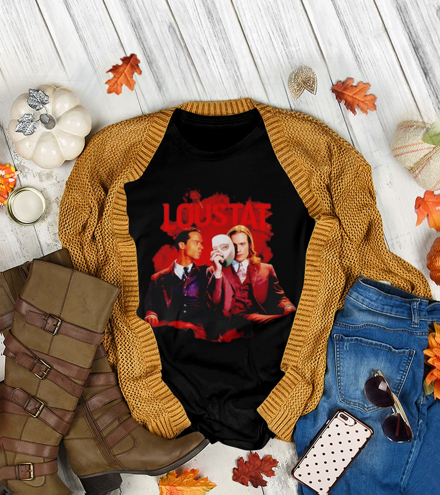 Anne Rice Interview With The Vampire Loustat Masked Characters T-Shirt