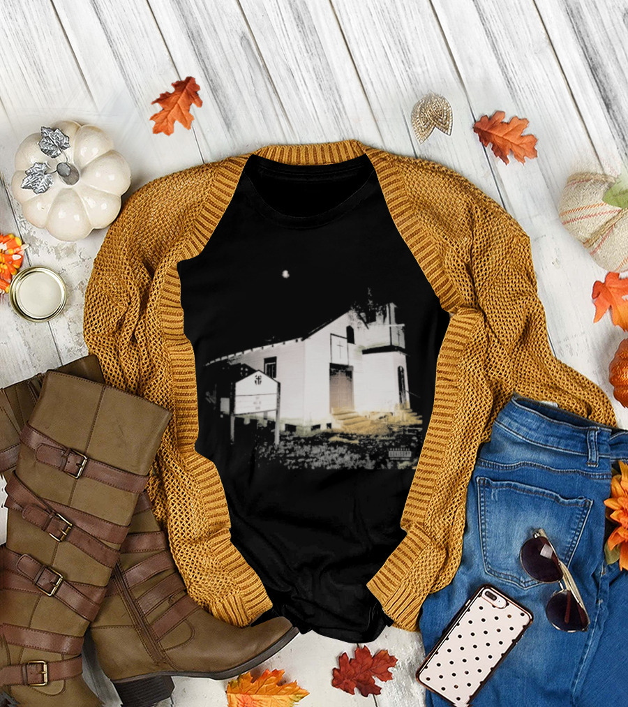 Suicideboys Thy Will Be Done Album Barn Architecture T-Shirt