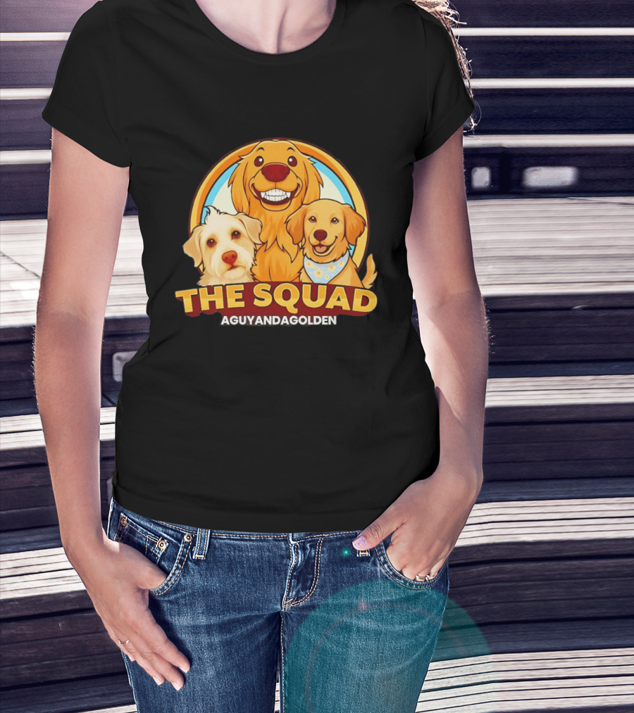 The Squad Aguyandagolden Dogs T-Shirt