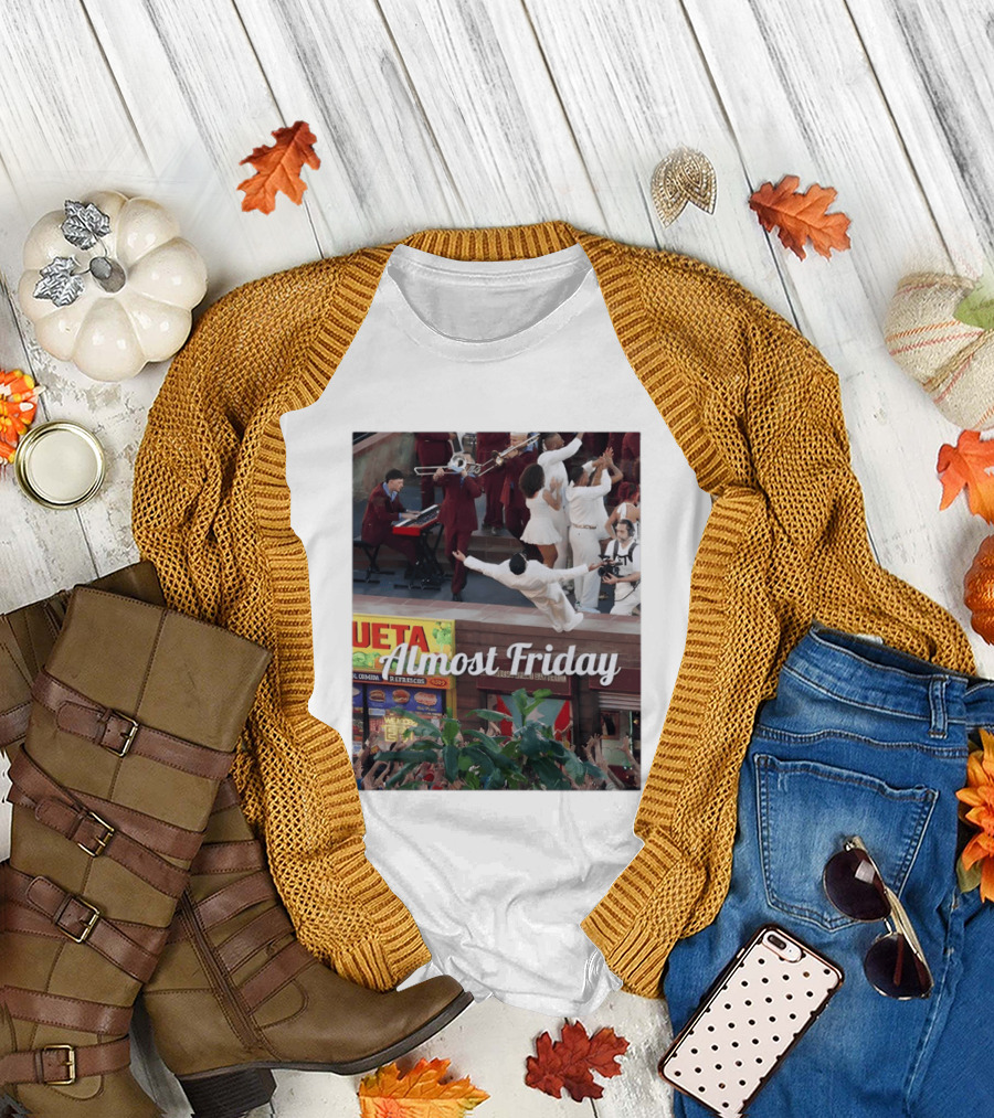 Almost Friday Bad Bunny Un Verano Sin Ti Party Scene T-Shirt