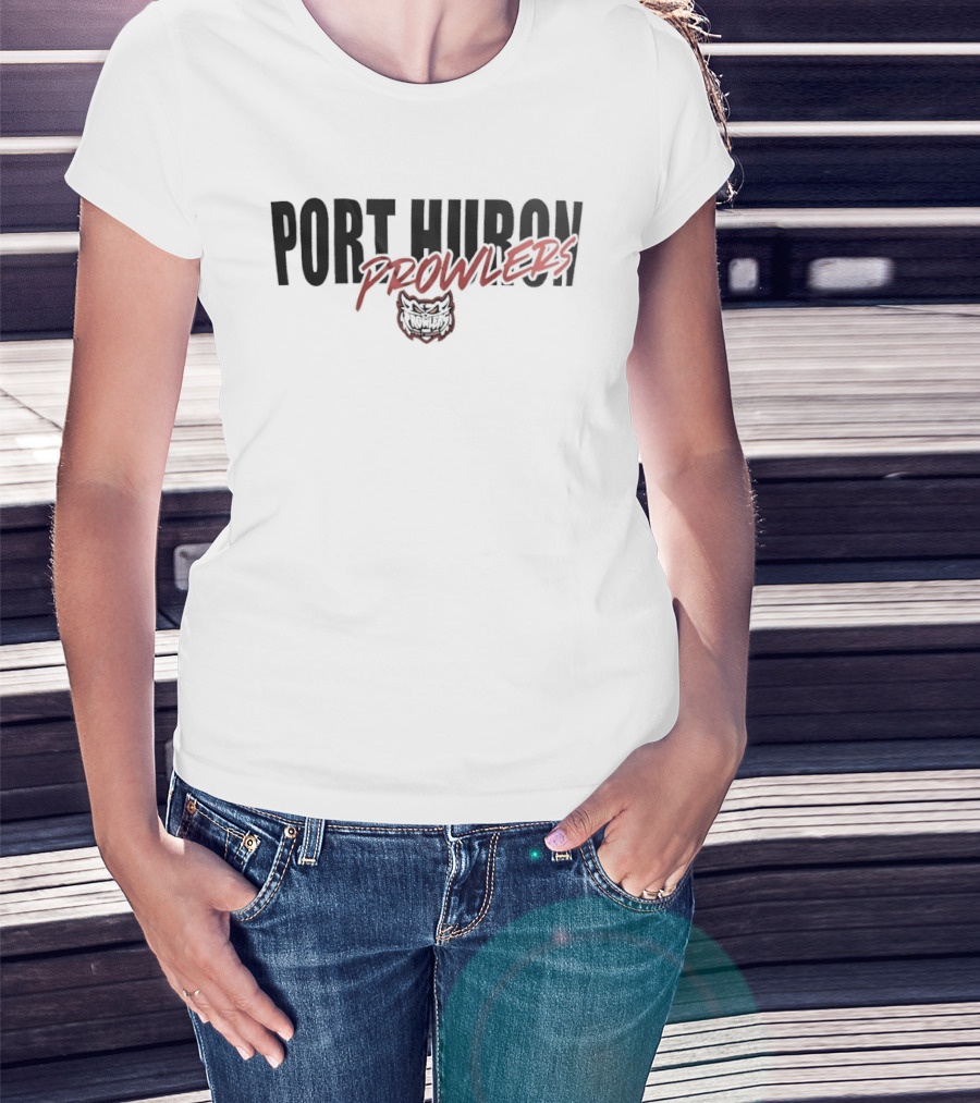Port Huron Prowlers Hockey Team T-Shirt