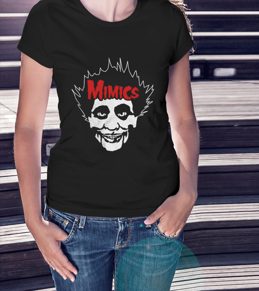 Mimics Fergus Joker Face Wild Hair T-Shirt