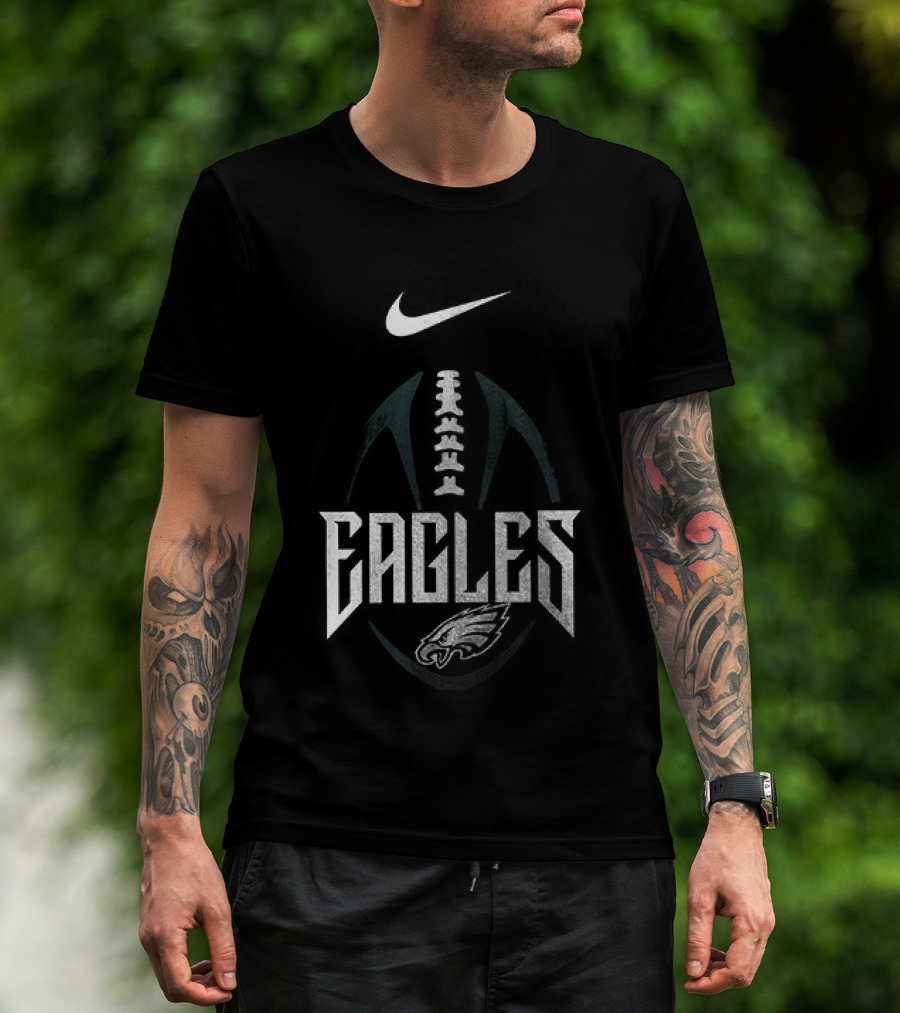 Nike Philadelphia Eagles Football Drag Racing T-Shirt