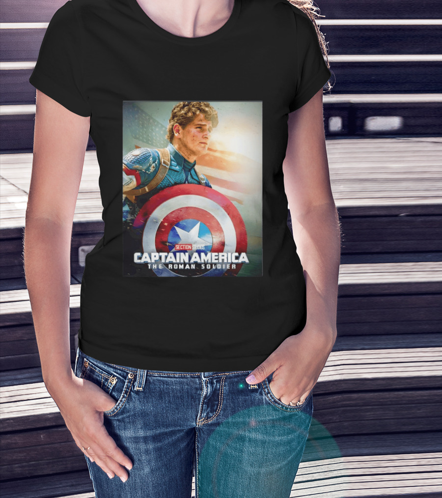 SECTION STUDIOS Captain America The Roman Soldier T-Shirt