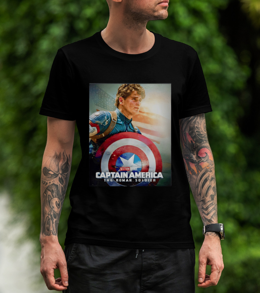 SECTION STUDIOS Captain America The Roman Soldier T-Shirt