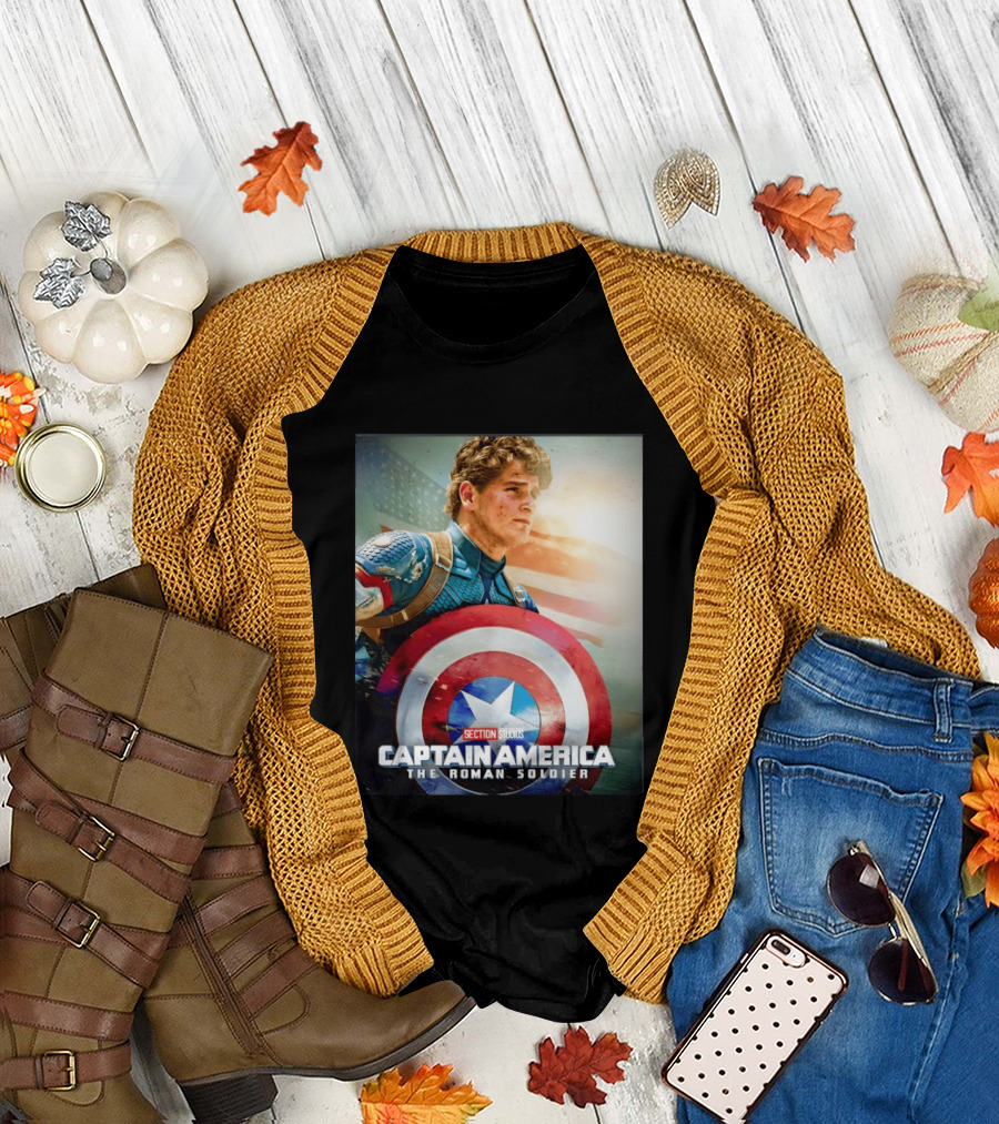 SECTION STUDIOS Captain America The Roman Soldier T-Shirt