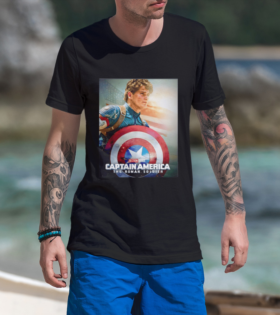 SECTION STUDIOS Captain America The Roman Soldier T-Shirt