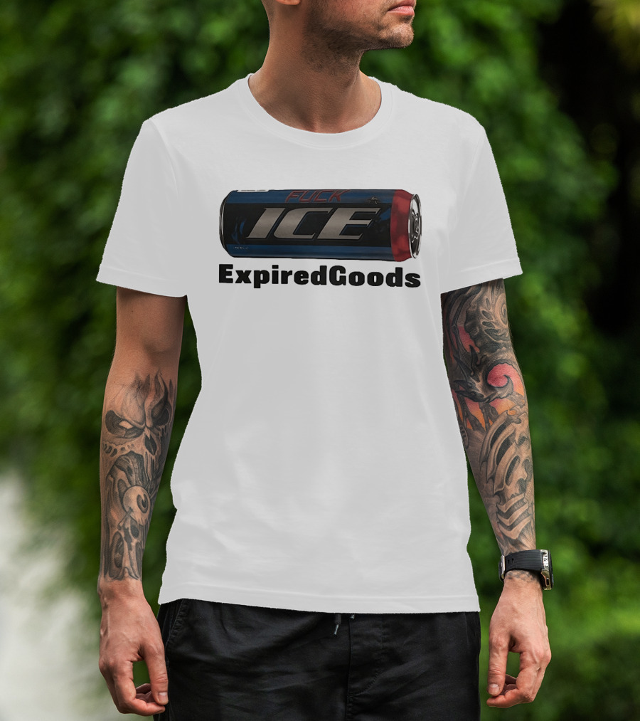 Expired Goods Fuck Ice Can Design Iconic Pop Culture T-Shirt