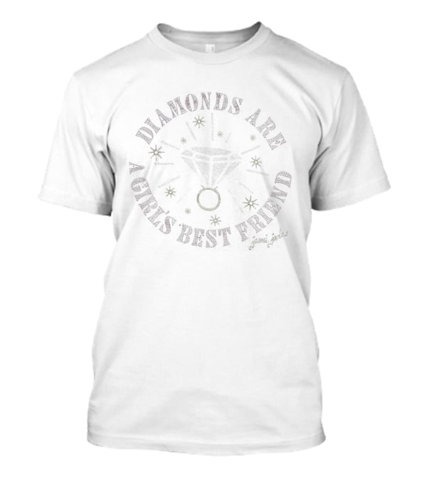 Hilary Duff Lizzie McGuire Diamonds Are A Girl's Best Friend T-Shirt