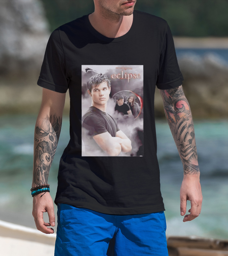 Twilight Saga Eclipse Movie Jacob Black Character Fan Favorite T-Shirt