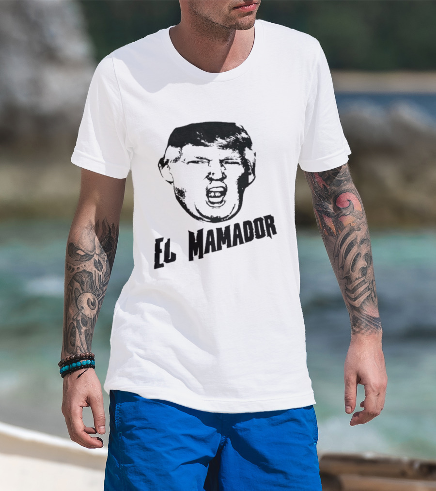 Trump El Mamador Face T-Shirt