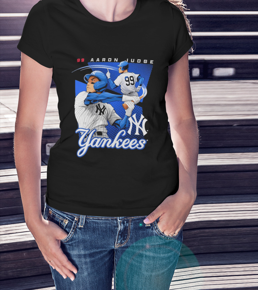 New York Yankees Aaron Judge Anime Yankees 99 T-Shirt