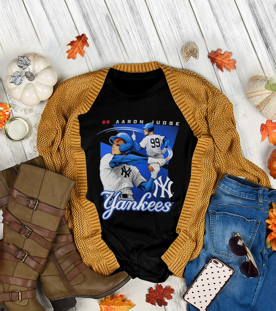 New York Yankees Aaron Judge Anime Yankees 99 T-Shirt