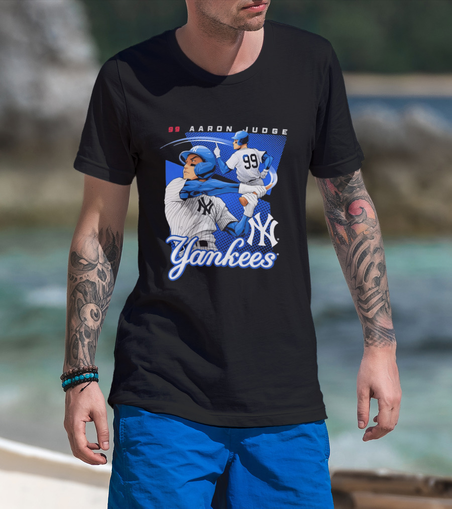 New York Yankees Aaron Judge Anime Yankees 99 T-Shirt