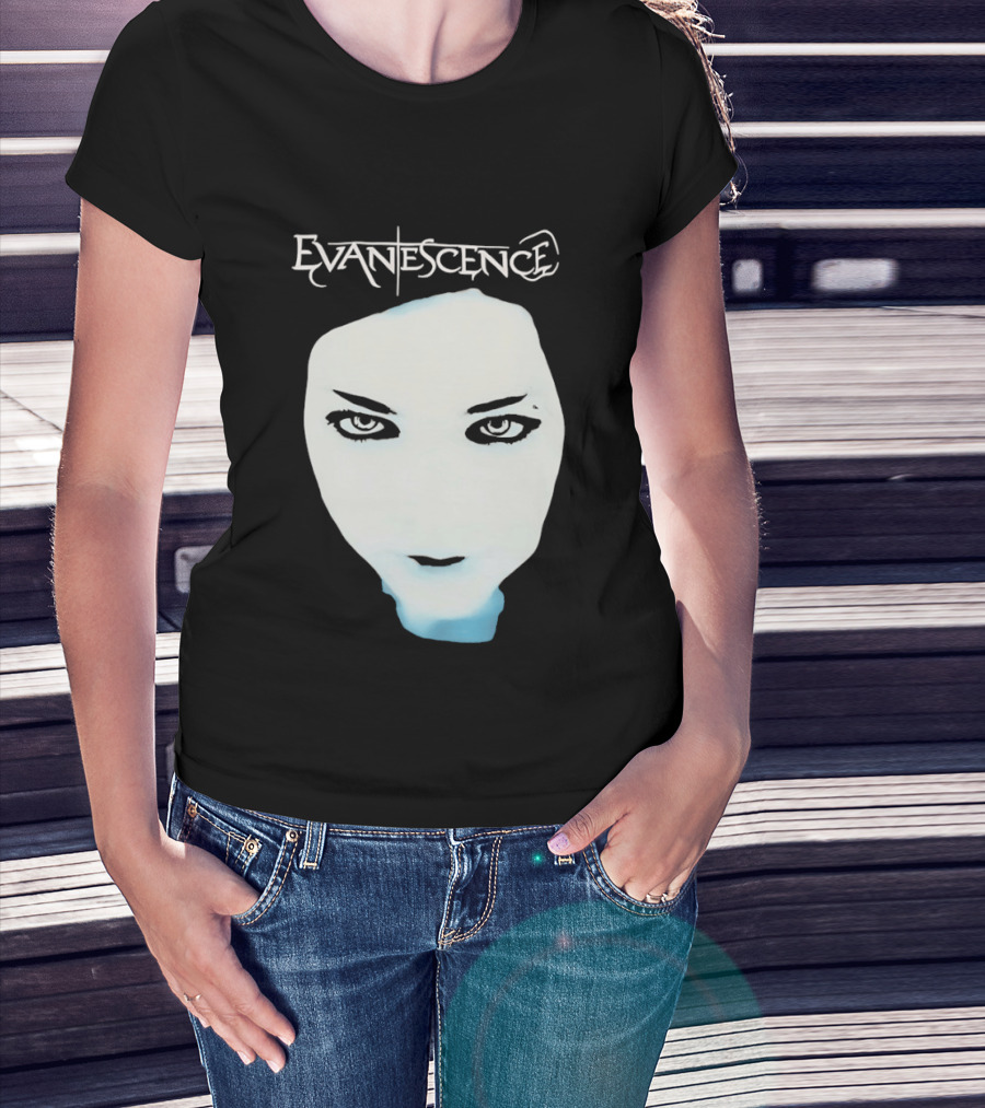 Evanescence Fallen Album Cover Face T-Shirt