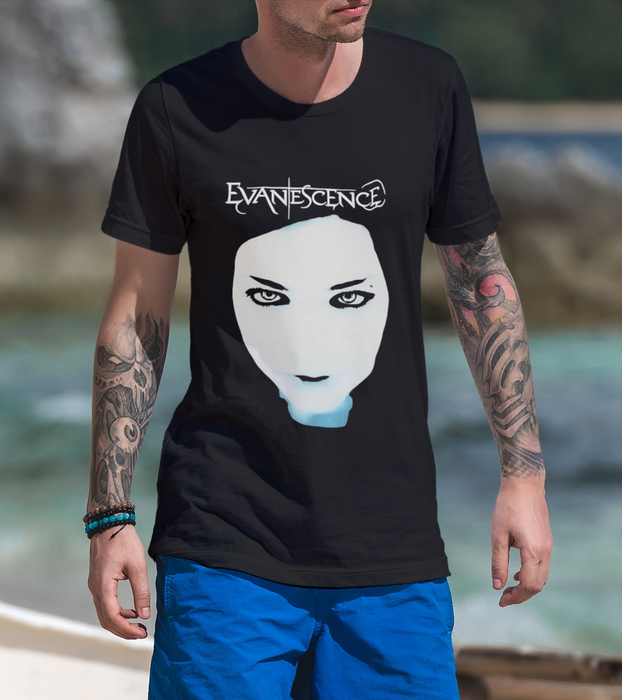 Evanescence Fallen Album Cover Face T-Shirt