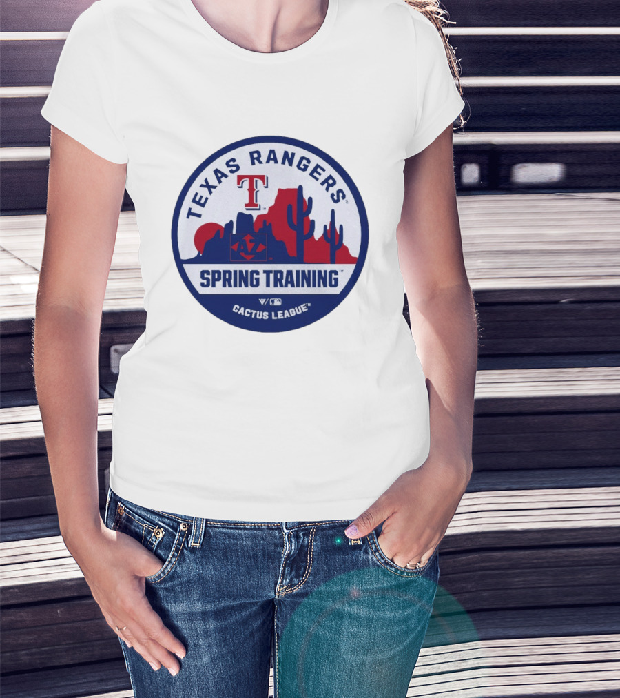Texas Rangers Spring Training Cactus League Luxe Knit T-Shirt