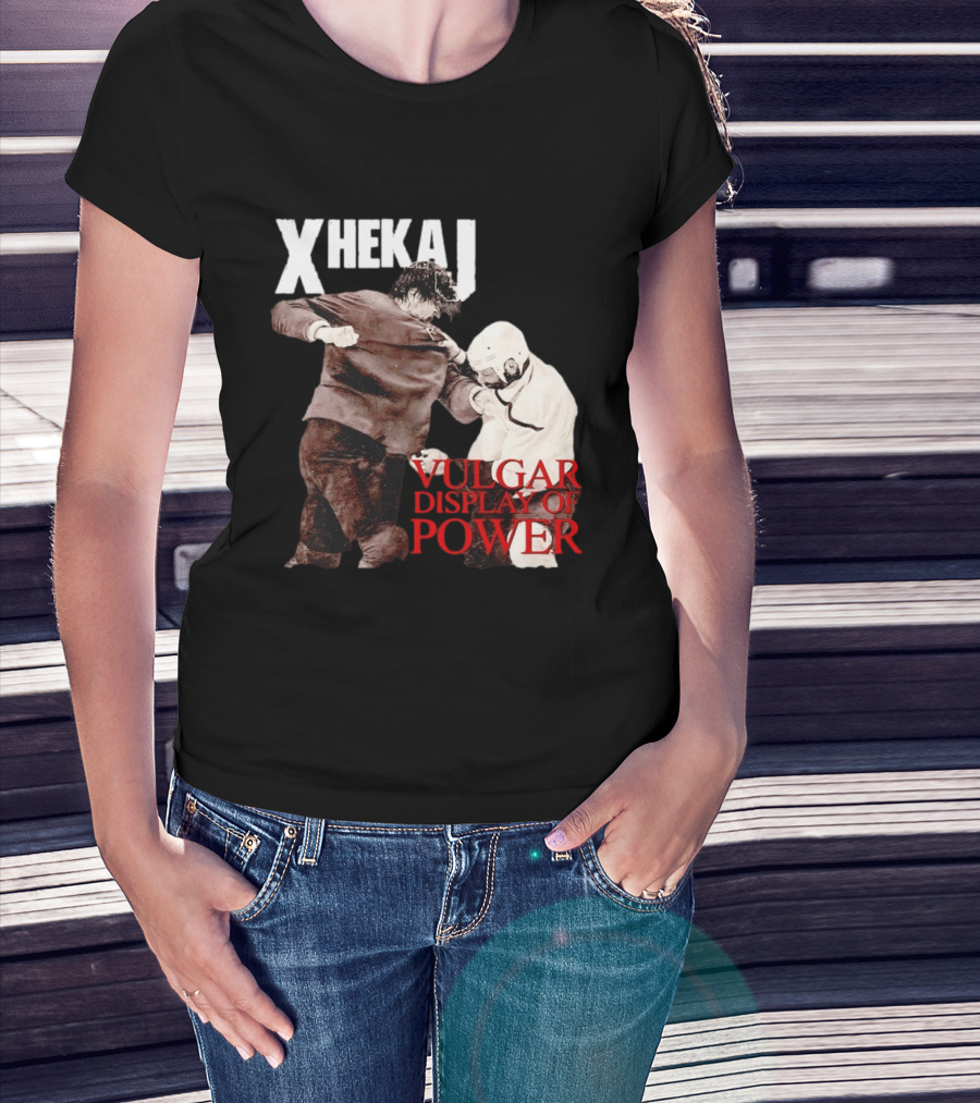 Xhekaj Vulgar Display Of Power Hockey Fight T-Shirt