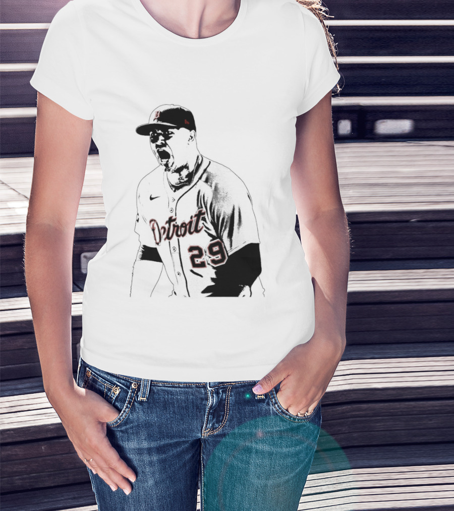Detroit Tigers Tarik Skubal 29 Don't Tap T-Shirt